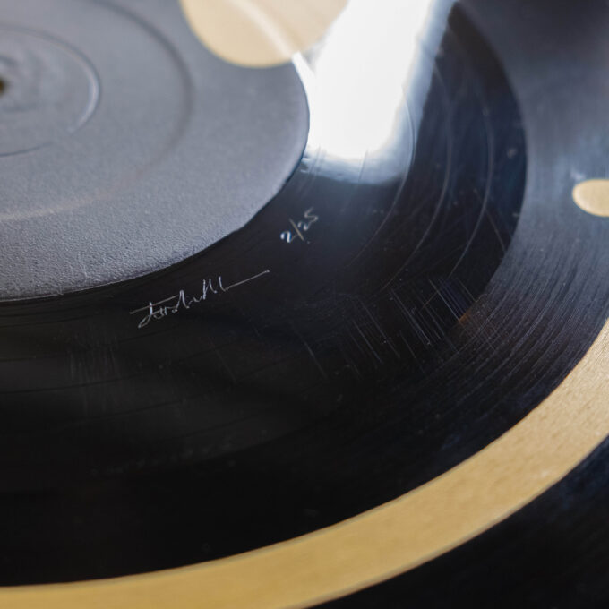 Reversible 12” Vinyl in Gold