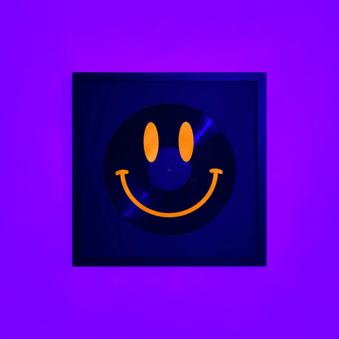 Reversible 12” Vinyl in UV Fluorescent Orange - Image 13