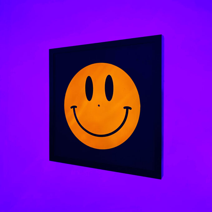 Reversible 12” Vinyl in UV Fluorescent Orange - Image 16