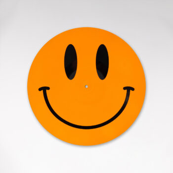 12” Vinyl in UV Fluorescent Orange